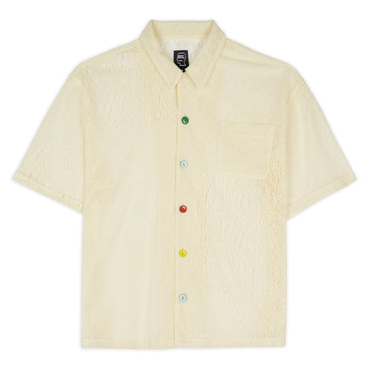 Brain Dead Shirts ENGINEERED MESH BUTTON UP