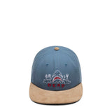 Brain Dead Headwear NAVY/KHAKI / O/S SHARK ATTACK 6 PANEL HAT