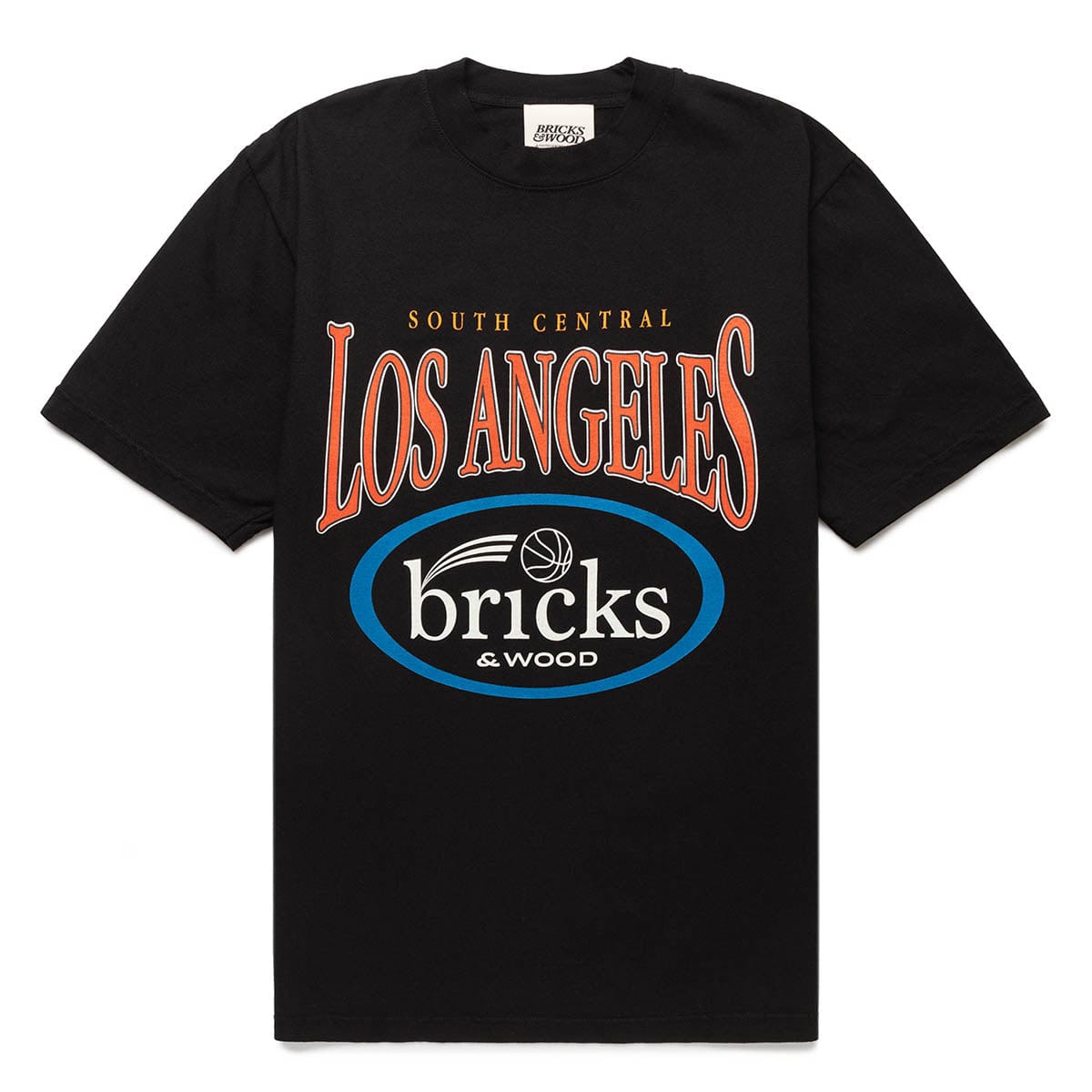 LOS ANGELES BRICKS T-SHIRT BLACK | Bodega