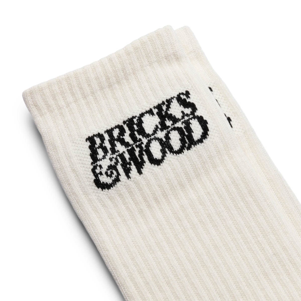 Bricks & Wood Socks CREAM / O/S LOGO SOCKS