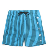 By Parra Shorts AQUA WEED WAVES SWIM SHORTS