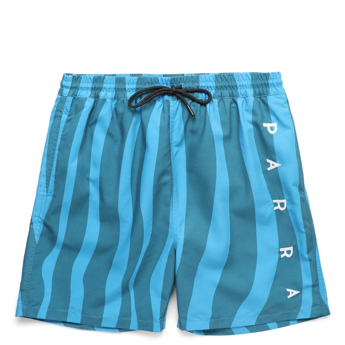 By Parra Shorts AQUA WEED WAVES SWIM SHORTS