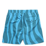 By Parra Shorts AQUA WEED WAVES SWIM SHORTS