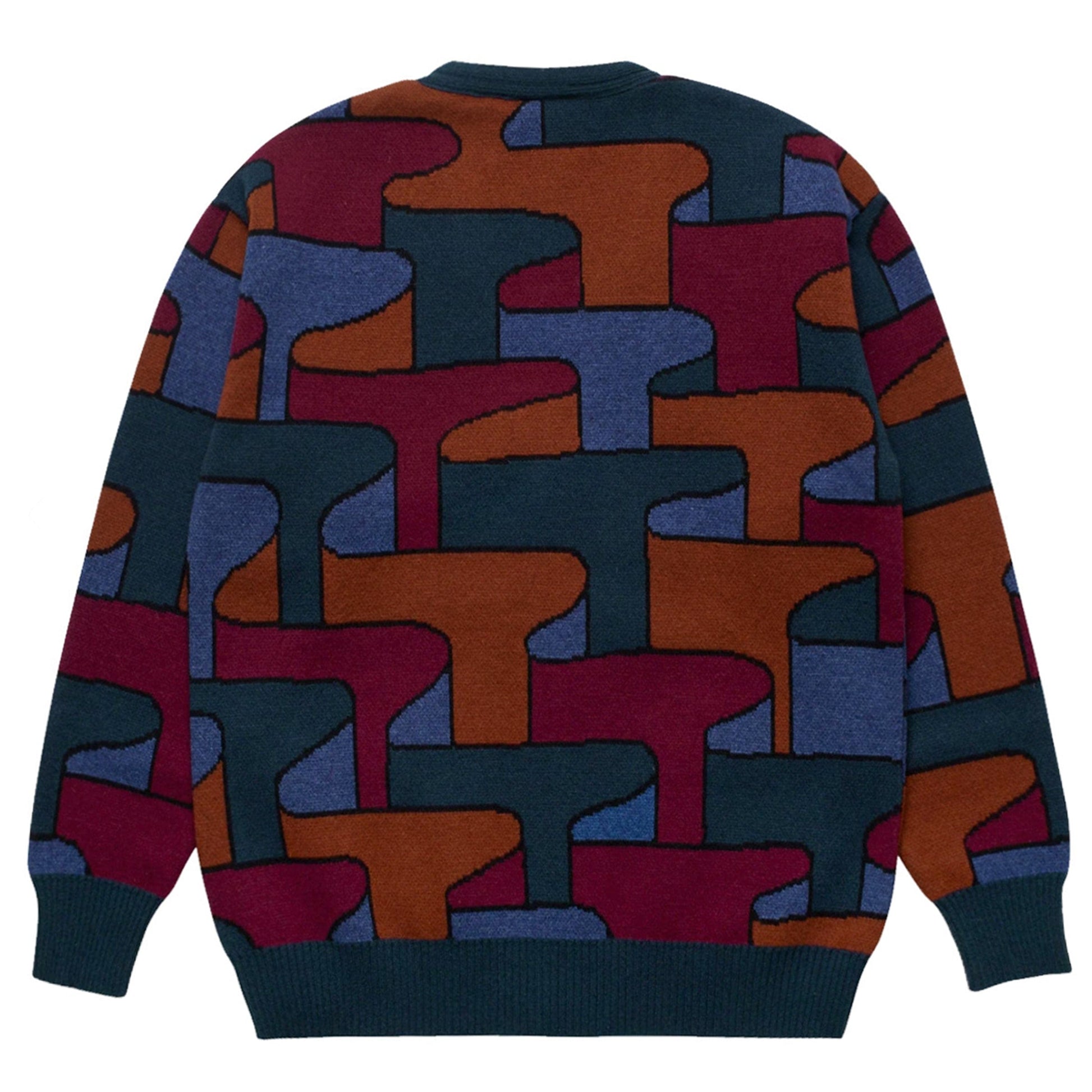 By Parra Knitwear CANYONS ALL OVER KNITTED CARDIGAN