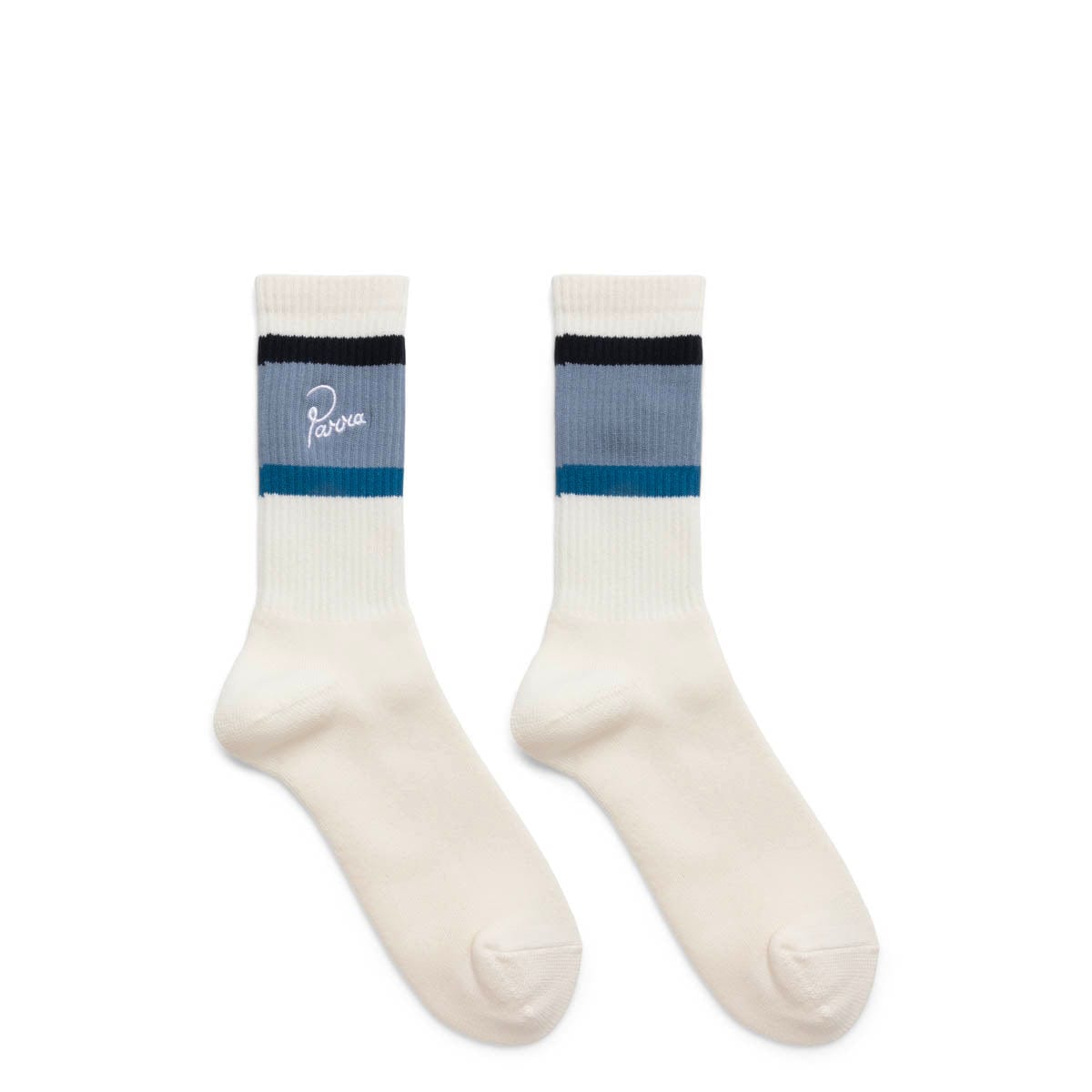 By Parra Socks WHITE / O/S CLASSIC LOGO CREW SOCKS