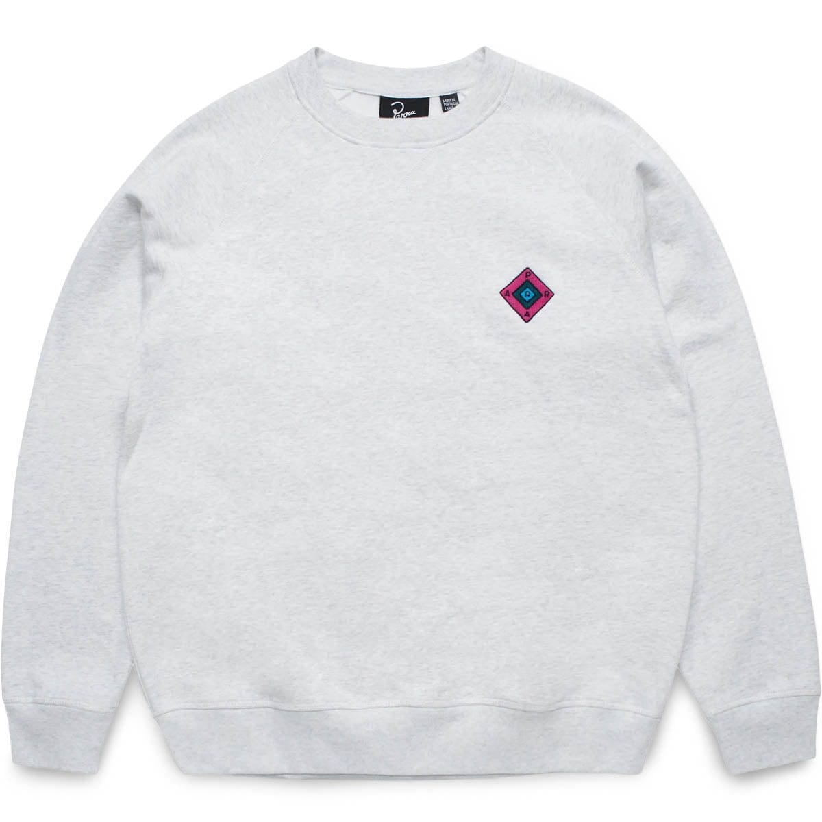 By Parra Hoodies & Sweatshirts DIAMOND BLOCK LOGO CREWNECK SWEATSHIRT