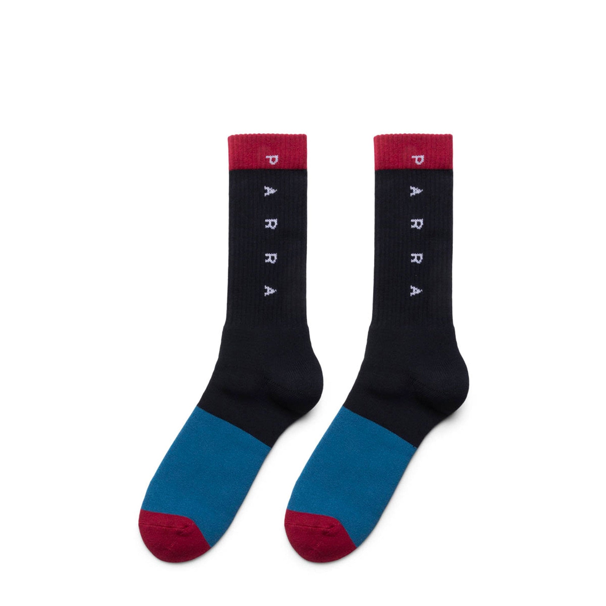 By Parra Socks MULTI / O/S HORIZONTAL CLEAN LOGO CREW SOCKS