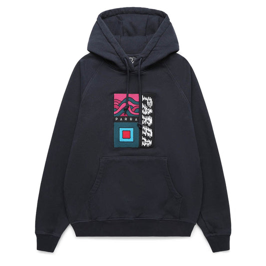 By Parra Hoodies & Sweatshirts WAVE BLOCK TREMORS HOODED SWEATSHIRT