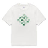 C.P. Company T-Shirts 24/1 JERSEY PRINTED LOGO GRID T-SHIRT