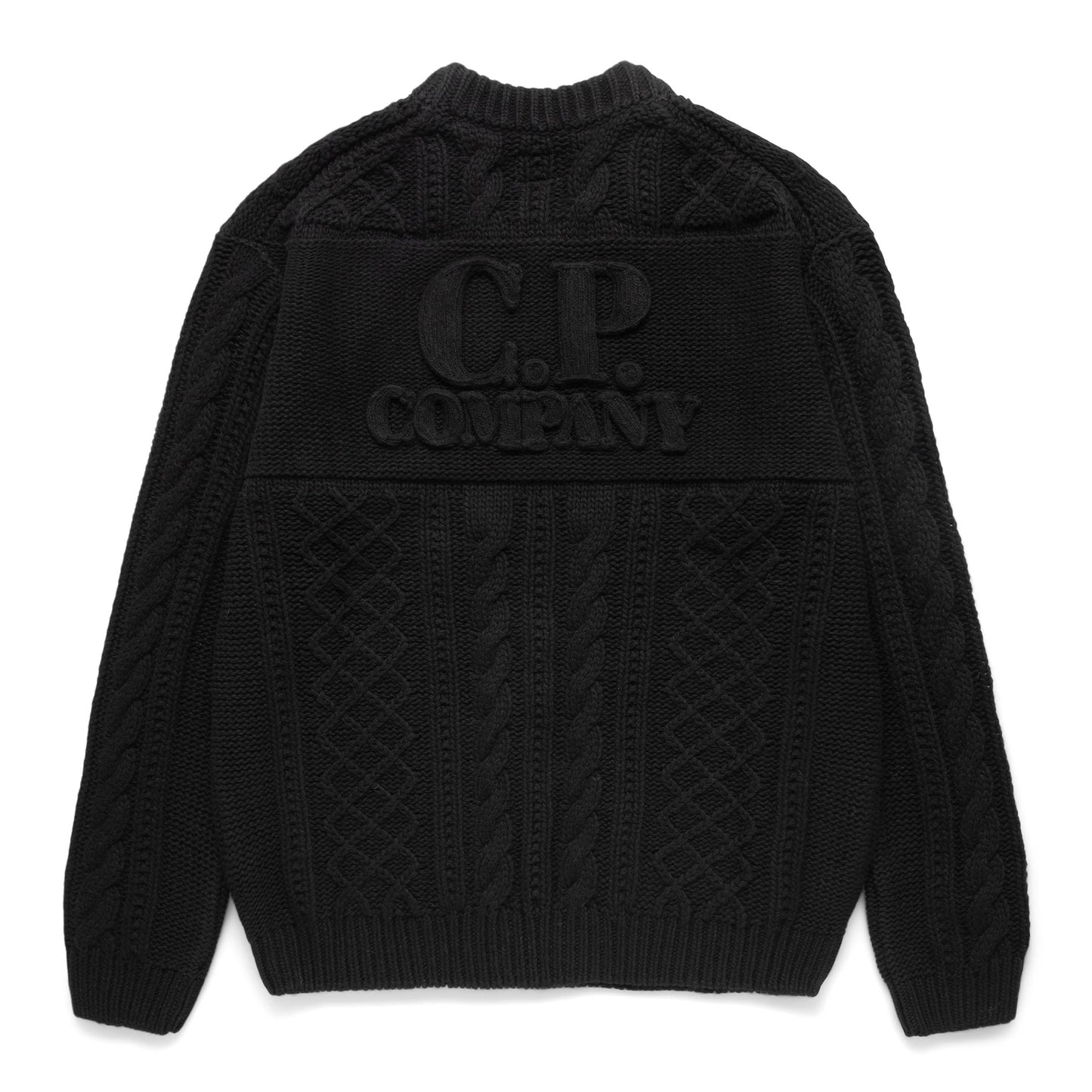 C.P. Company CREWNECK SWEATER BLACK