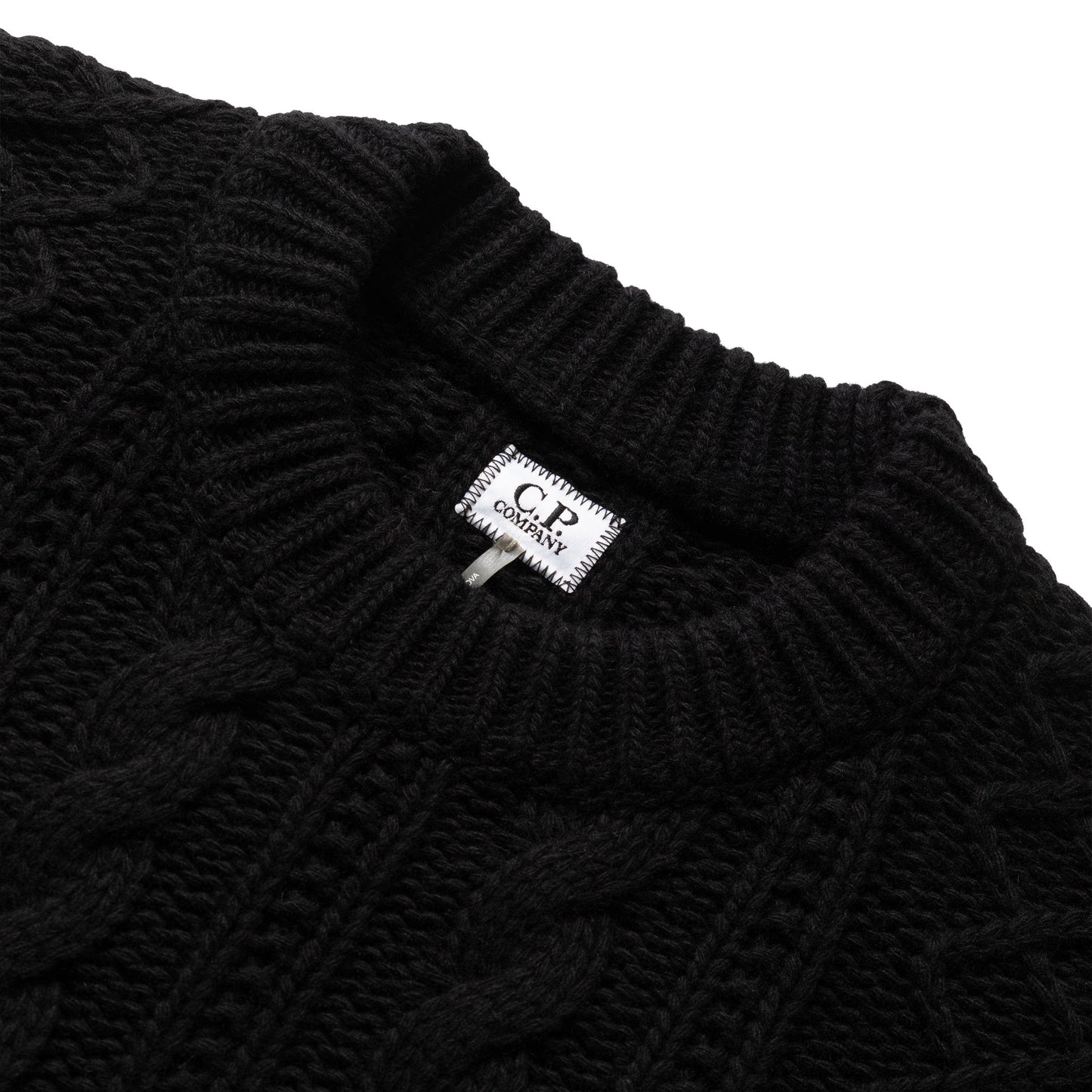 C.P. Company CREWNECK SWEATER BLACK