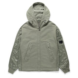 C.P. Company Hoodies & Sweatshirts RAISED FLEECE QUILTED HOODED SWEATSHIRT