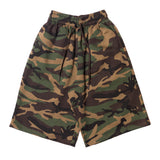 LONG FLEECE BAGGY SHORTS