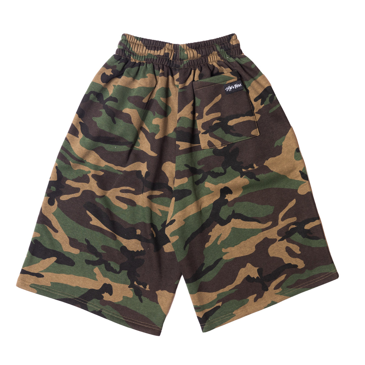 LONG FLEECE BAGGY SHORTS