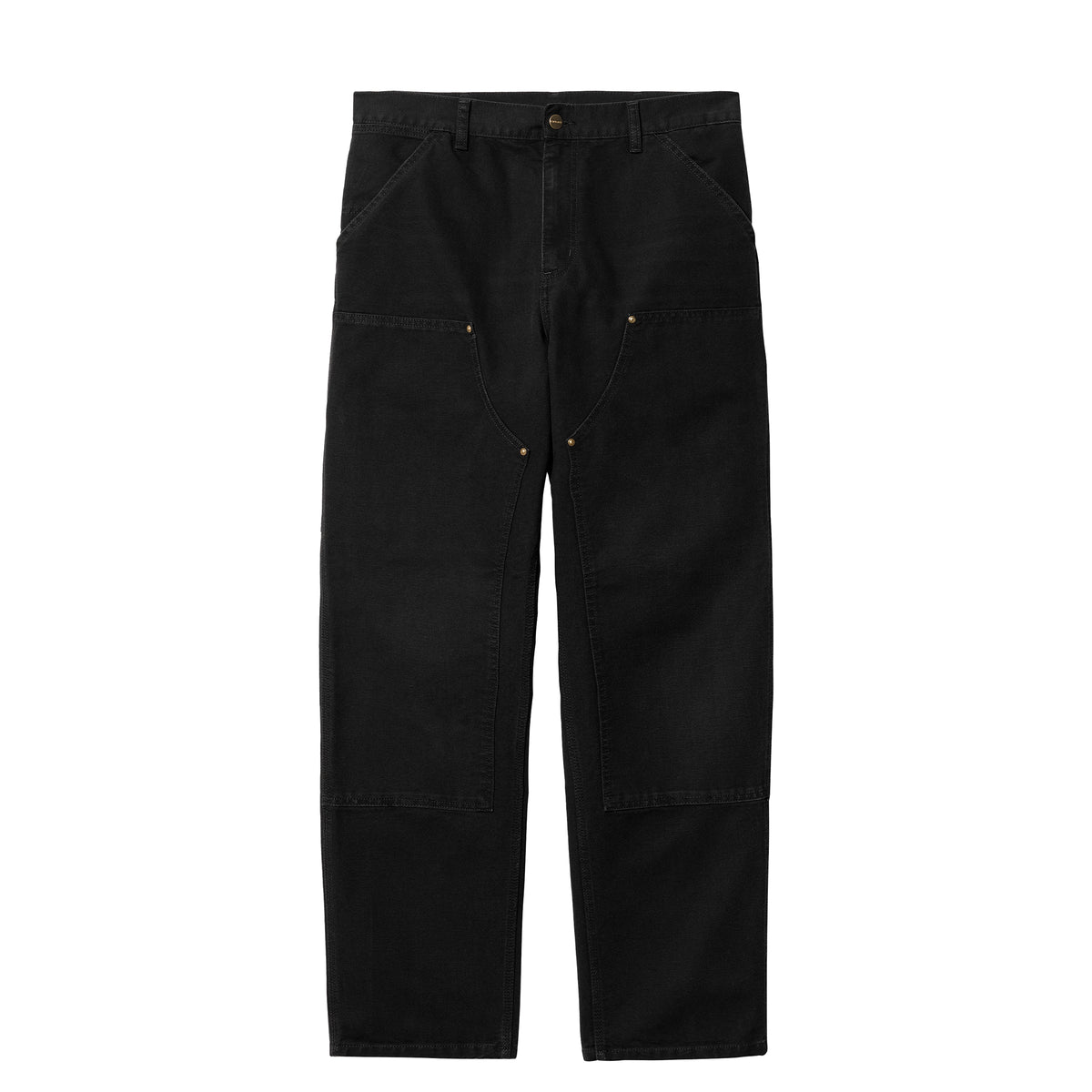 carharttwipDOUBLEKNEEPANTBLACK