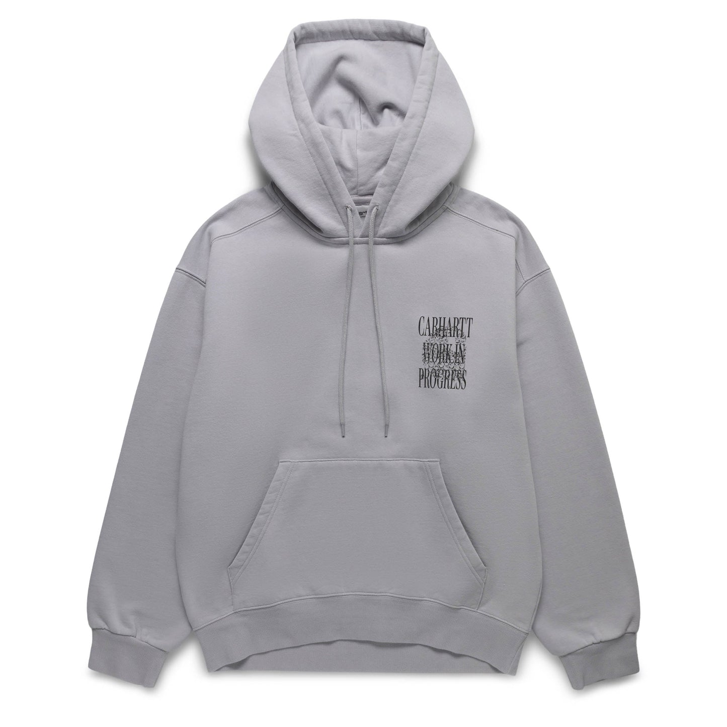 ALWAYS A WIP HOODIE SONIC SILVER (STONE WASHED) | Bodega