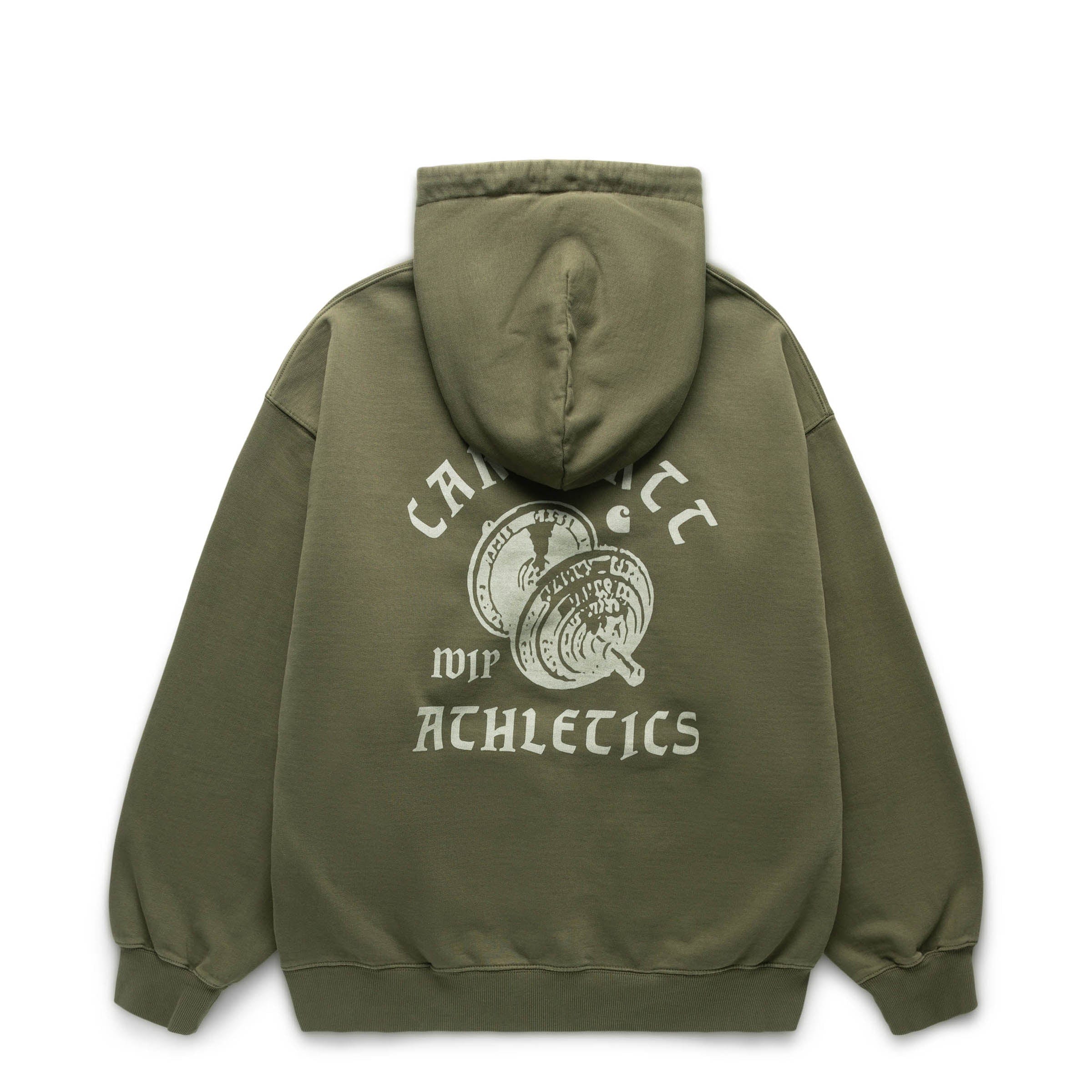 【Carhartt】 HOODED CLASS OF 89 SWEATSHIRT HOODED CLASS OF 89 SWEATSHIRT DUNDEE/WHITE (GARMENT DYED