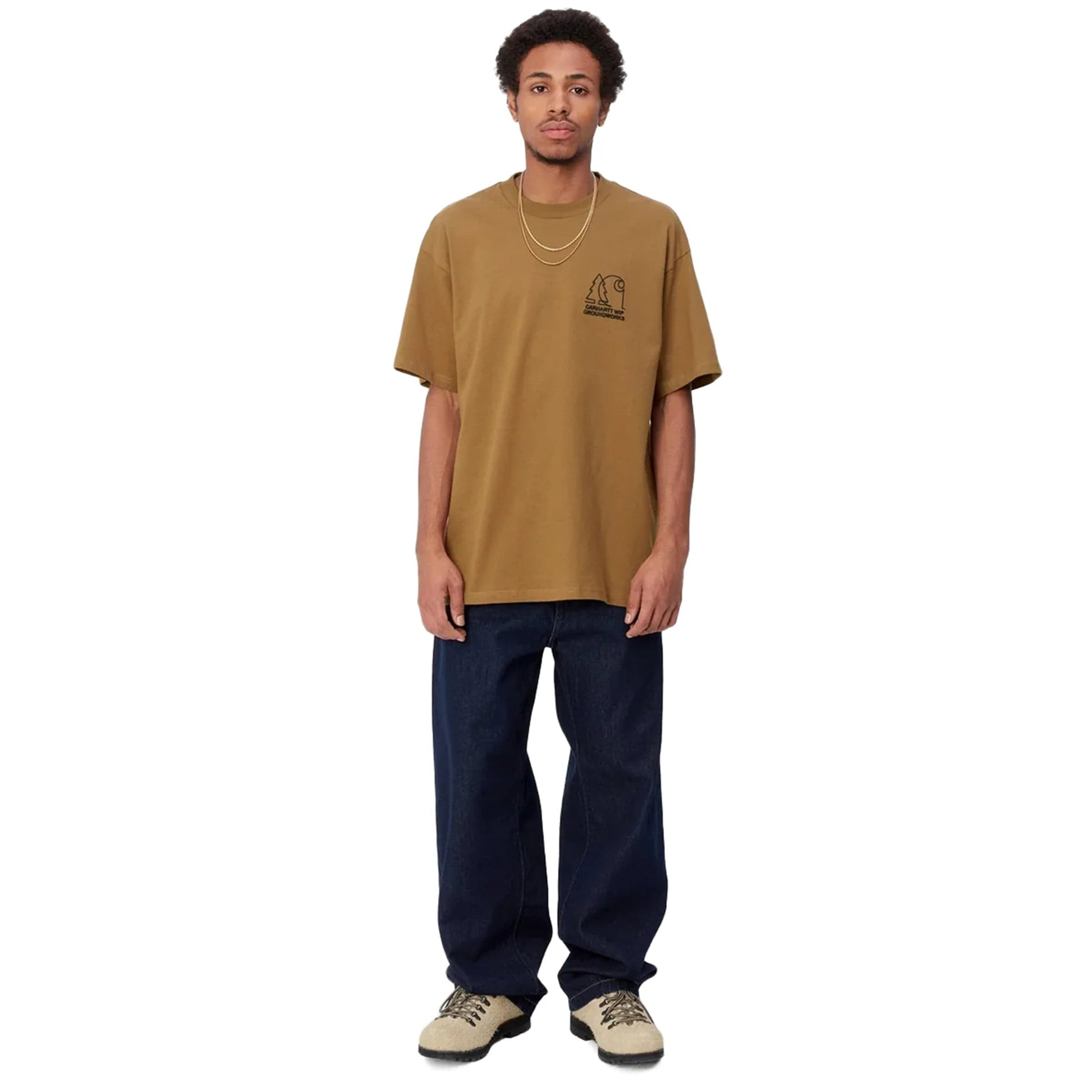 Carhartt WIP T-Shirts GROUNDWORKS T-SHIRT