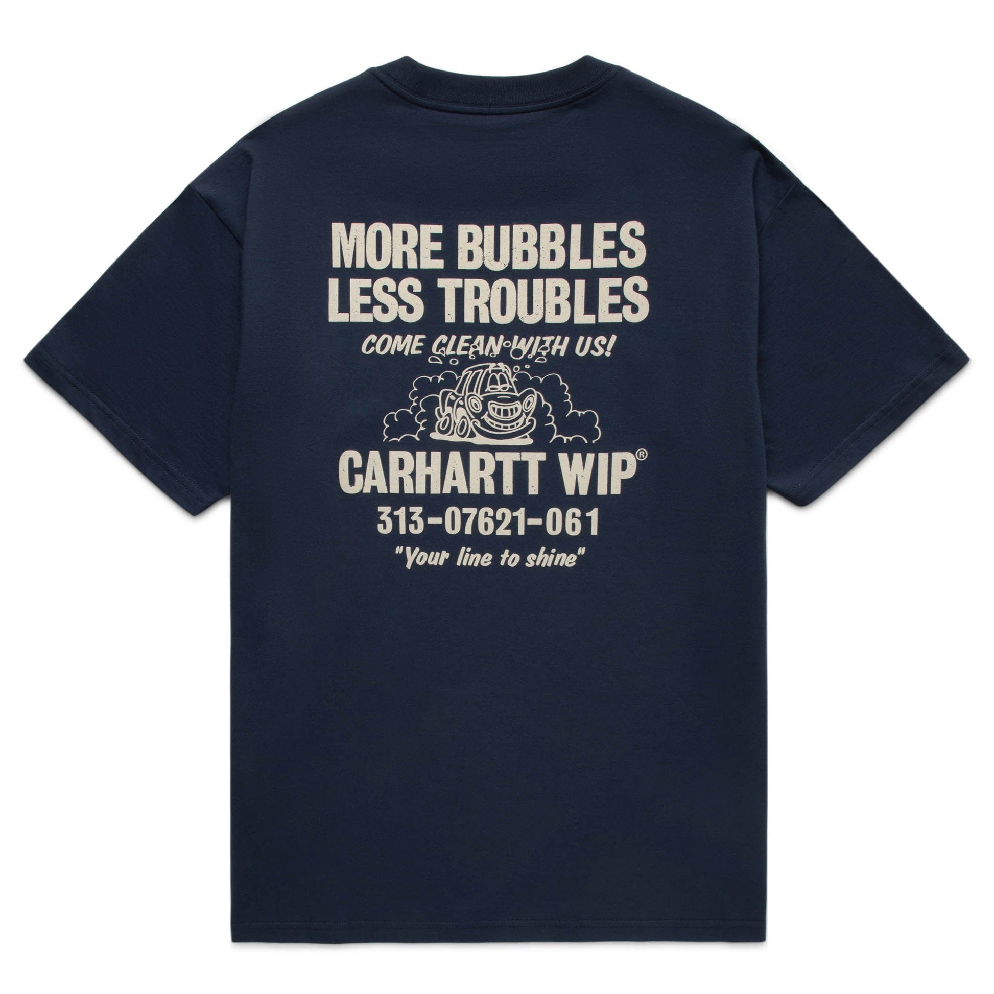 Carhartt WIP T-Shirts LESS TROUBLES T-SHIRT