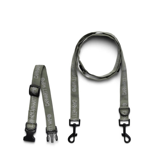 Carhartt WIP cologne 6 products SMOKE GREEN/REFLECTIVE / MD TOUR DOG LEASH & COLLAR