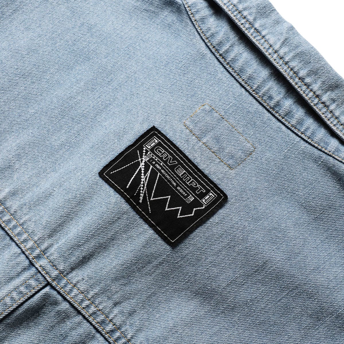 Cav Empt Outerwear DESIGN WASH DENIM JACKET