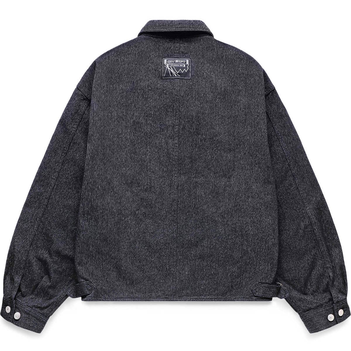 Cav Empt Outerwear HEATHER BUTTON JACKET