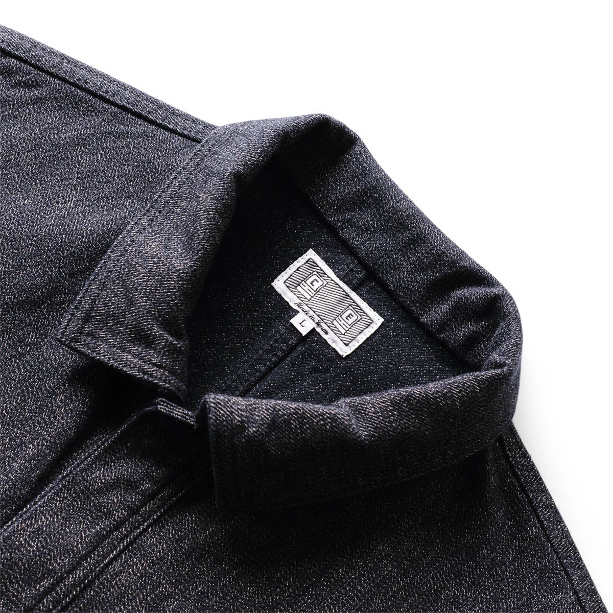 c.e cavempt BLACK HEATHER BUTTON JACKET