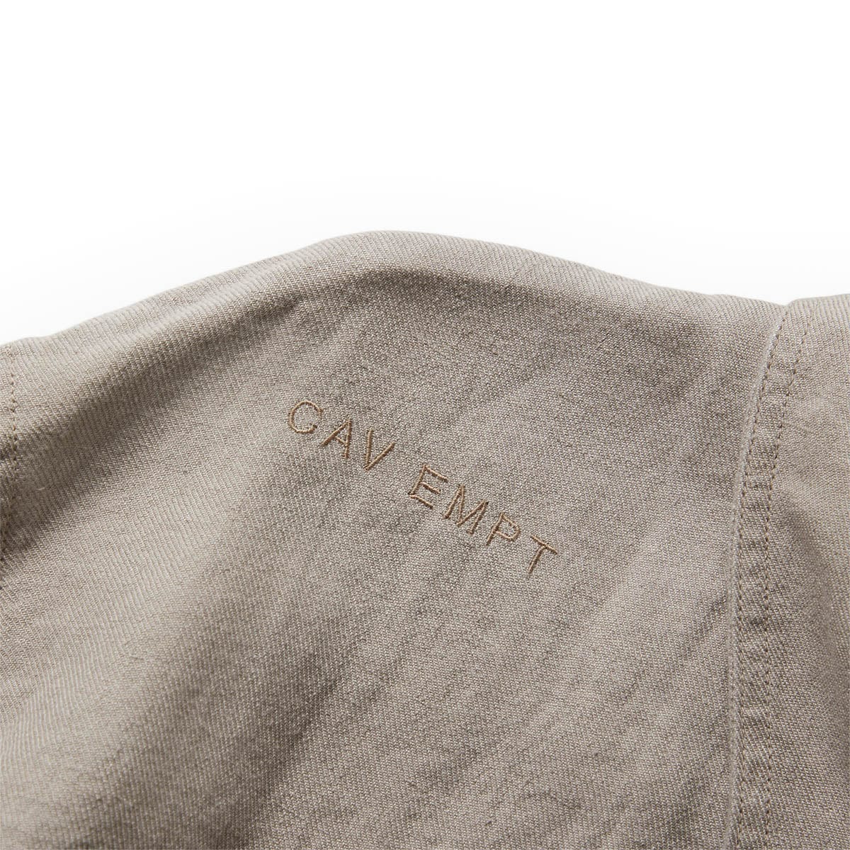 Cav Empt Outerwear LINEN BUTTON JACKET