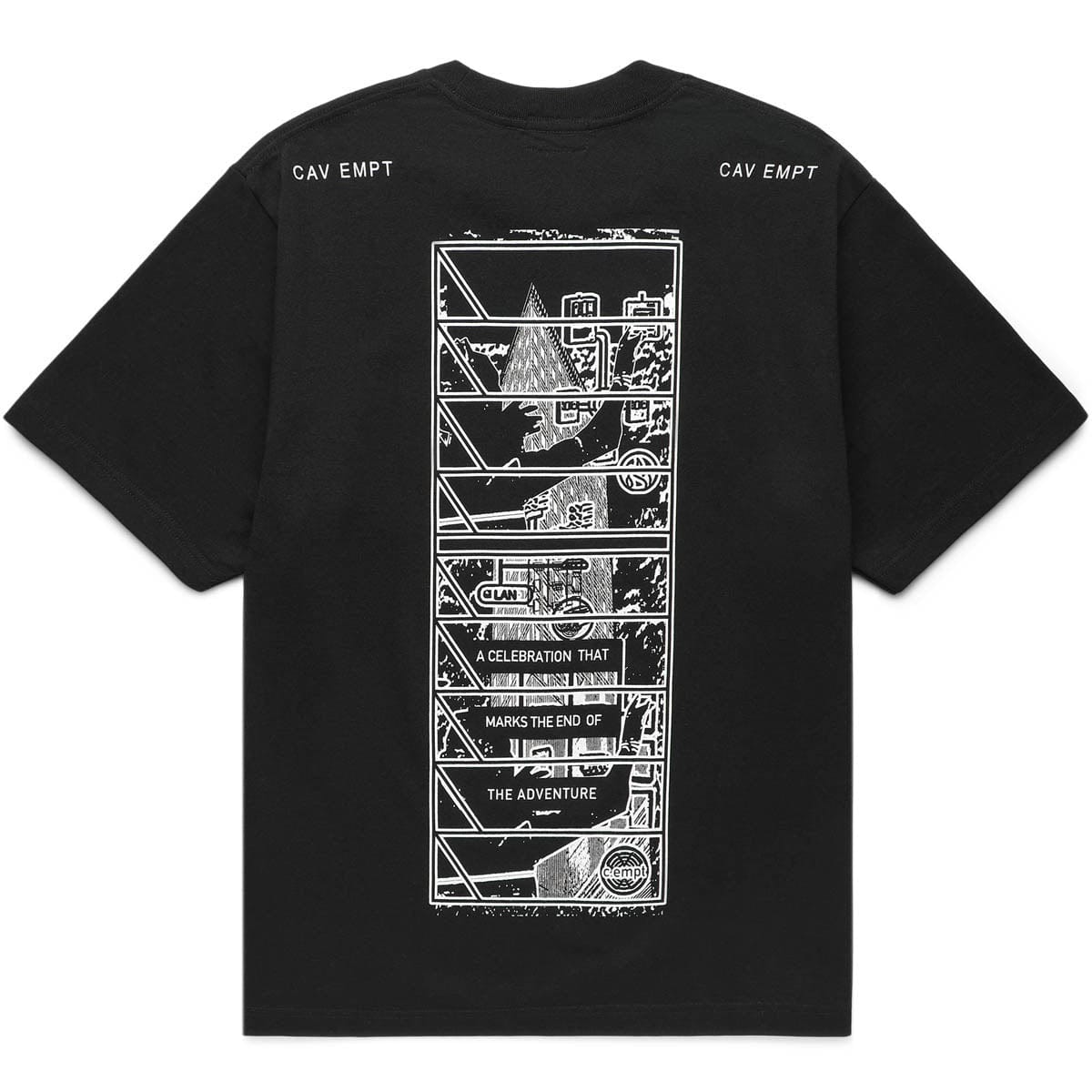 Cav Empt T-Shirts MARKS OF THE END T-SHIRT