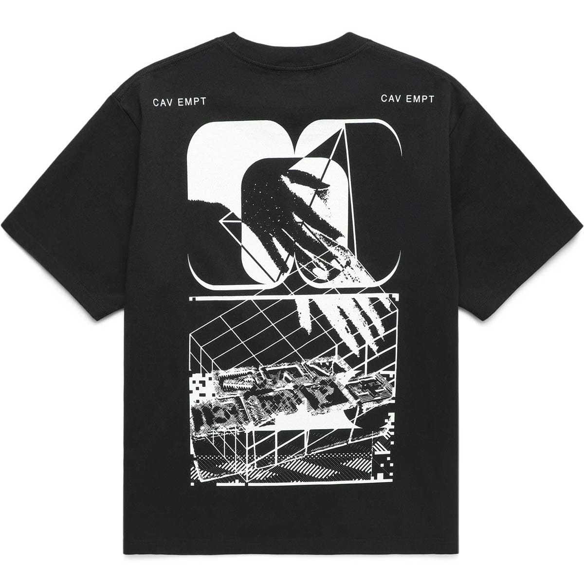 Cav Empt T-Shirts MD BLOCKED T-SHIRT