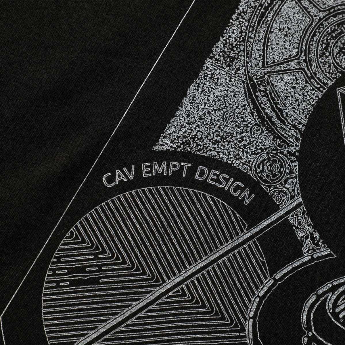 Cav Empt T-Shirts MD EXPERIENCE DEVICE BIG T-SHIRT