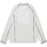 Cav Empt T-Shirts MESH RAGLAN COLOUR LONG SLEEVE T-SHIRT