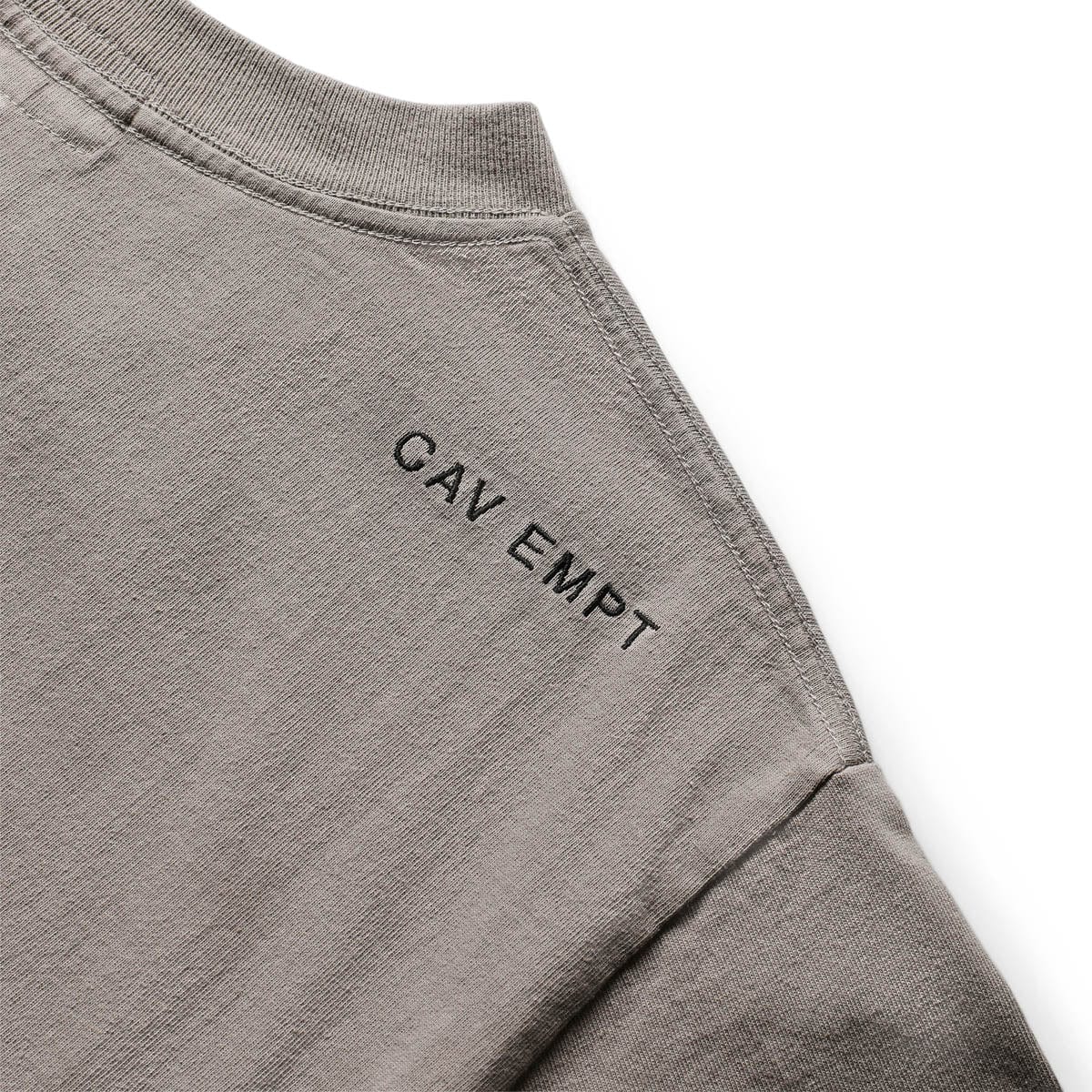 Cav Empt T-Shirts OVERDYE EMBROIDERY T-SHIRT