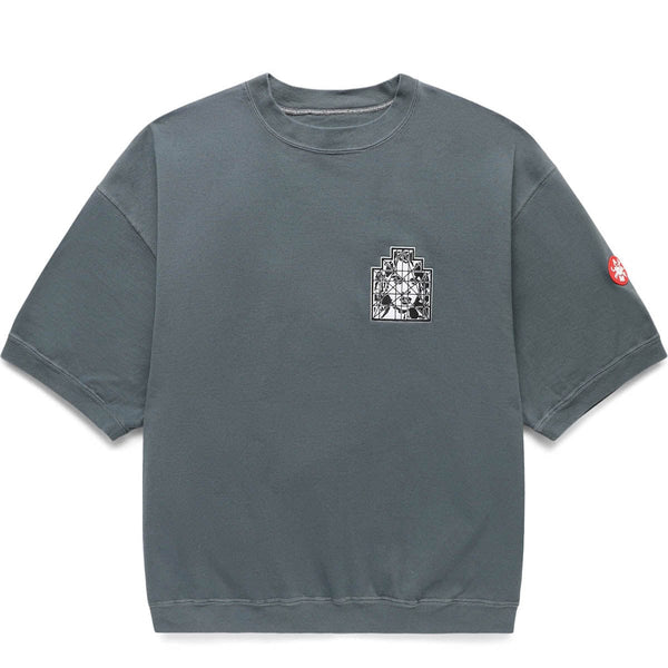 OVERDYE ZIG-PATCH SHORT SLEEVE CREW NECK