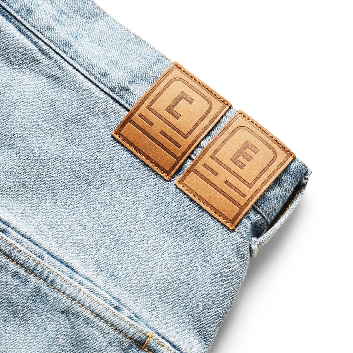 Cav Empt Bottoms SPLIT DESIGN WASHED DENIM