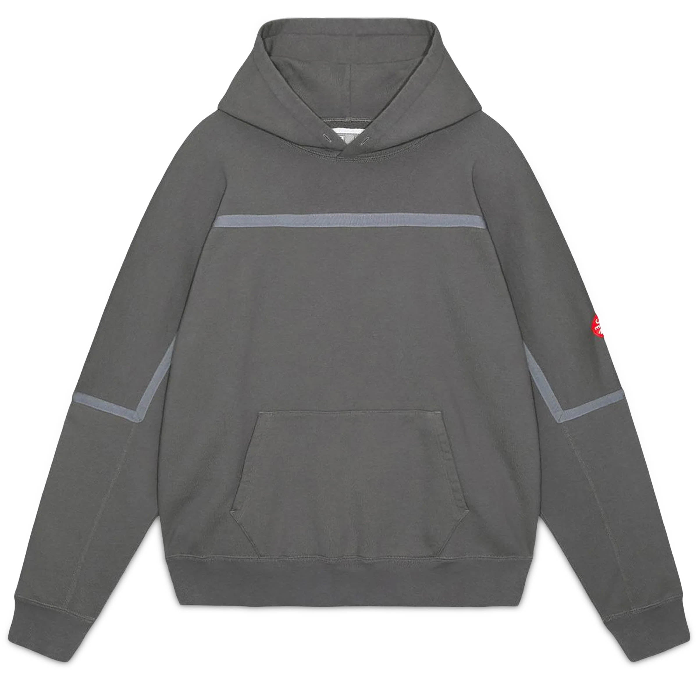 TAPED CUT HEAVY HOODY CHARCOAL | Bodega