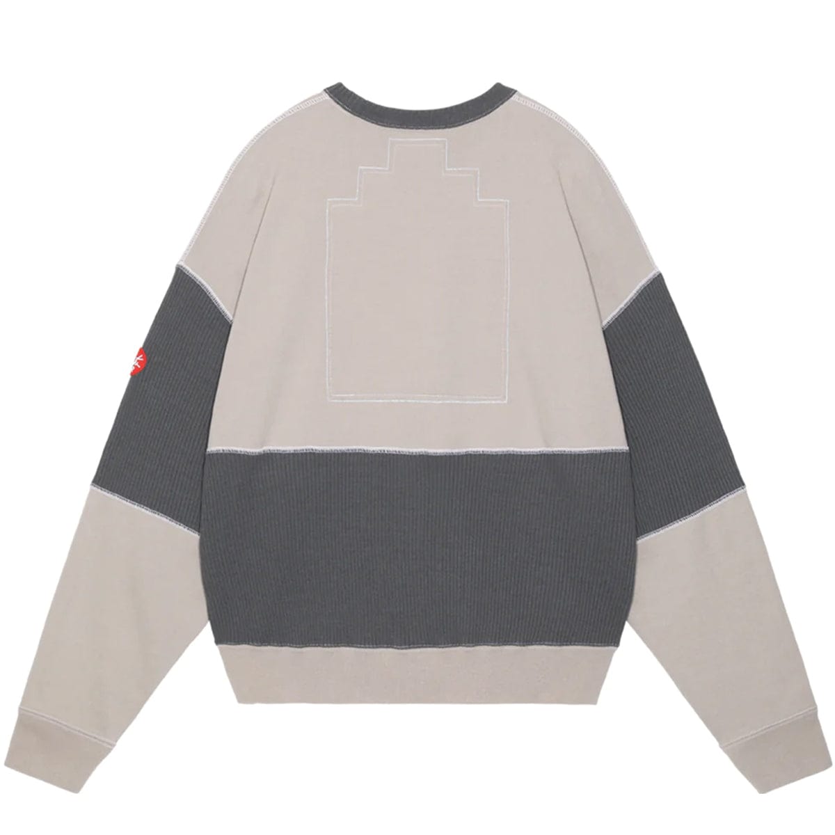 Wide crew neck clearance sweatshirt