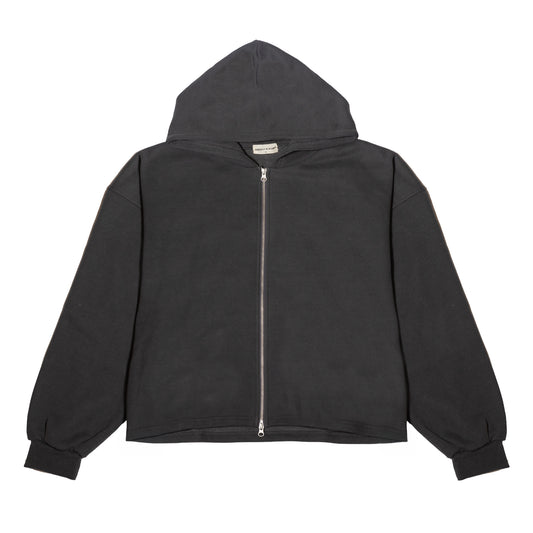 BOXY ZIP-UP HOODIE