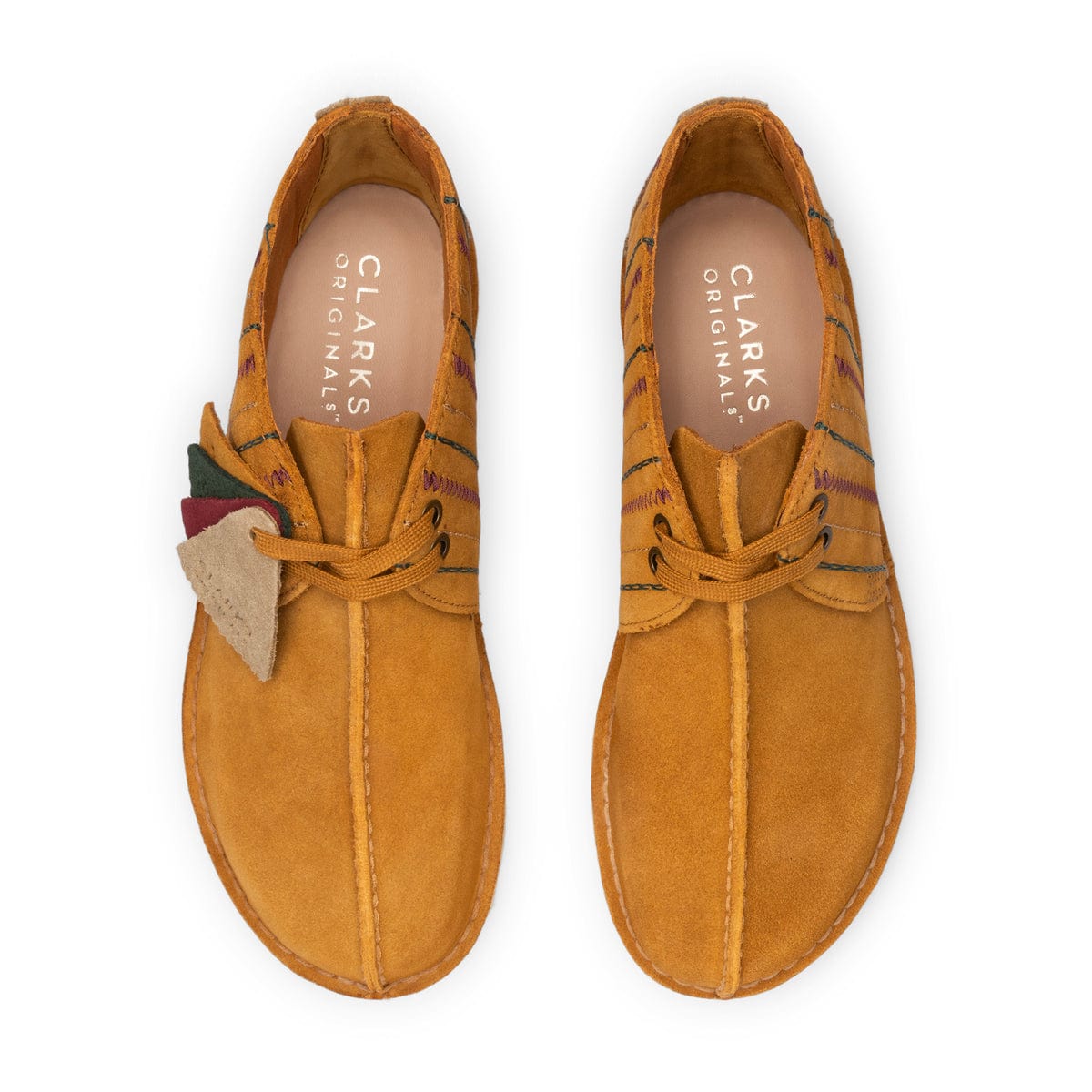 Clarks ochre shoes online