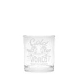 Cold World Frozen Goods Odds & Ends GLASS / O/S BEE TEAM ROCKS GLASS