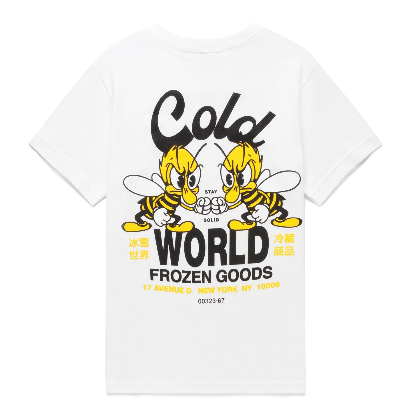 Cold World Frozen Goods T-Shirts BEE TEAM T-SHIRT