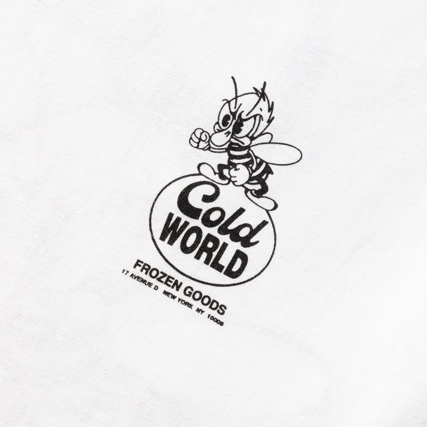 Cold World Frozen Goods T-Shirts BEE TEAM T-SHIRT