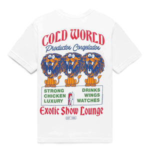 Cold World Frozen Goods T-Shirts EXOTIC SHOW LOUNGE T-SHIRT