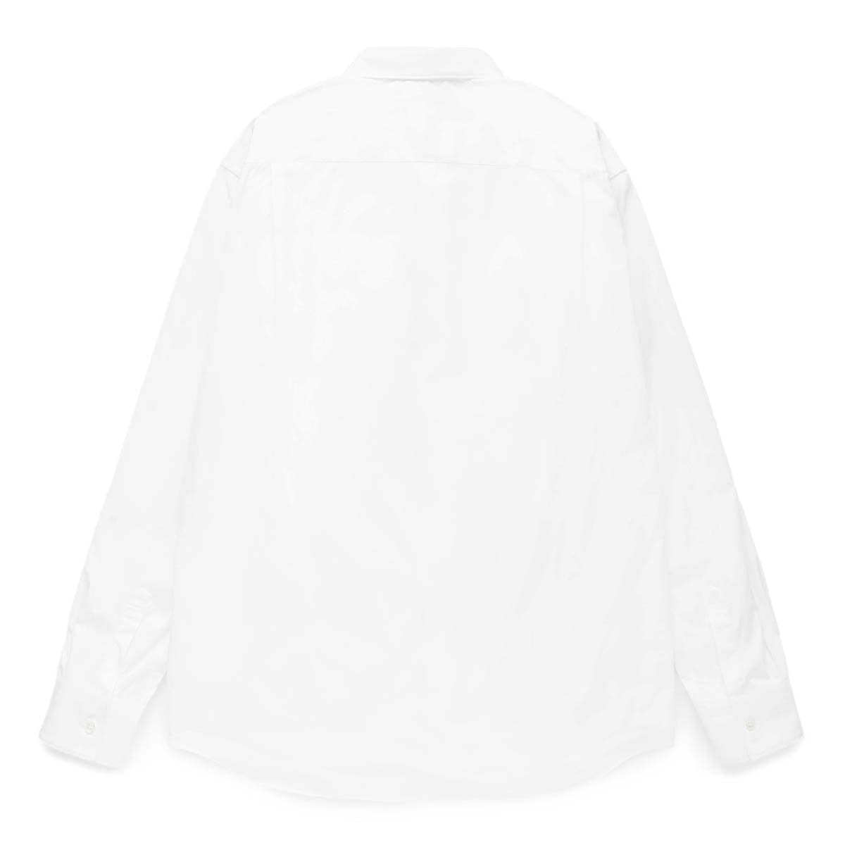 WOVEN SHIRT WHITE/WHITE | Bodega