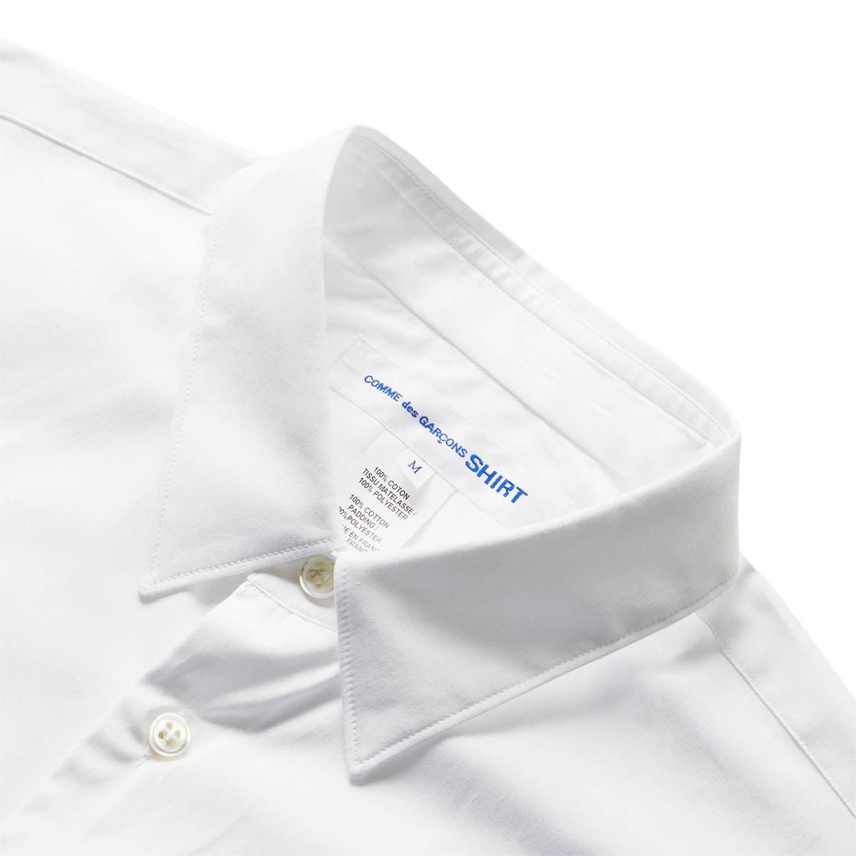 WOVEN SHIRT WHITE/WHITE | Bodega