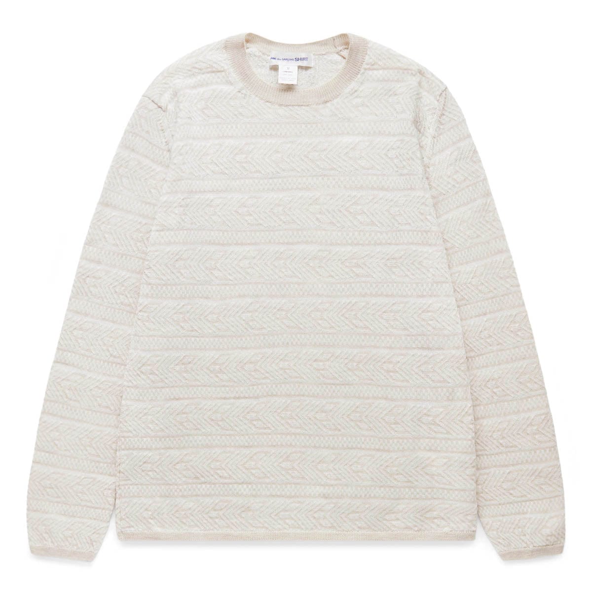 Comme Des Garçons SHIRT Knitwear JACQUARD KNIT SWEATER