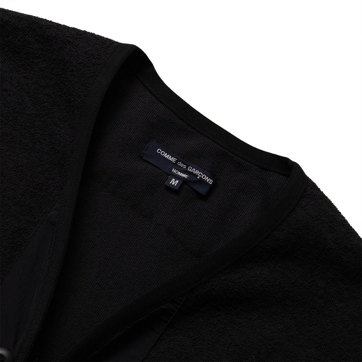 Comme des Garcons Homme Knitwear COTTON PILE CARDIGAN