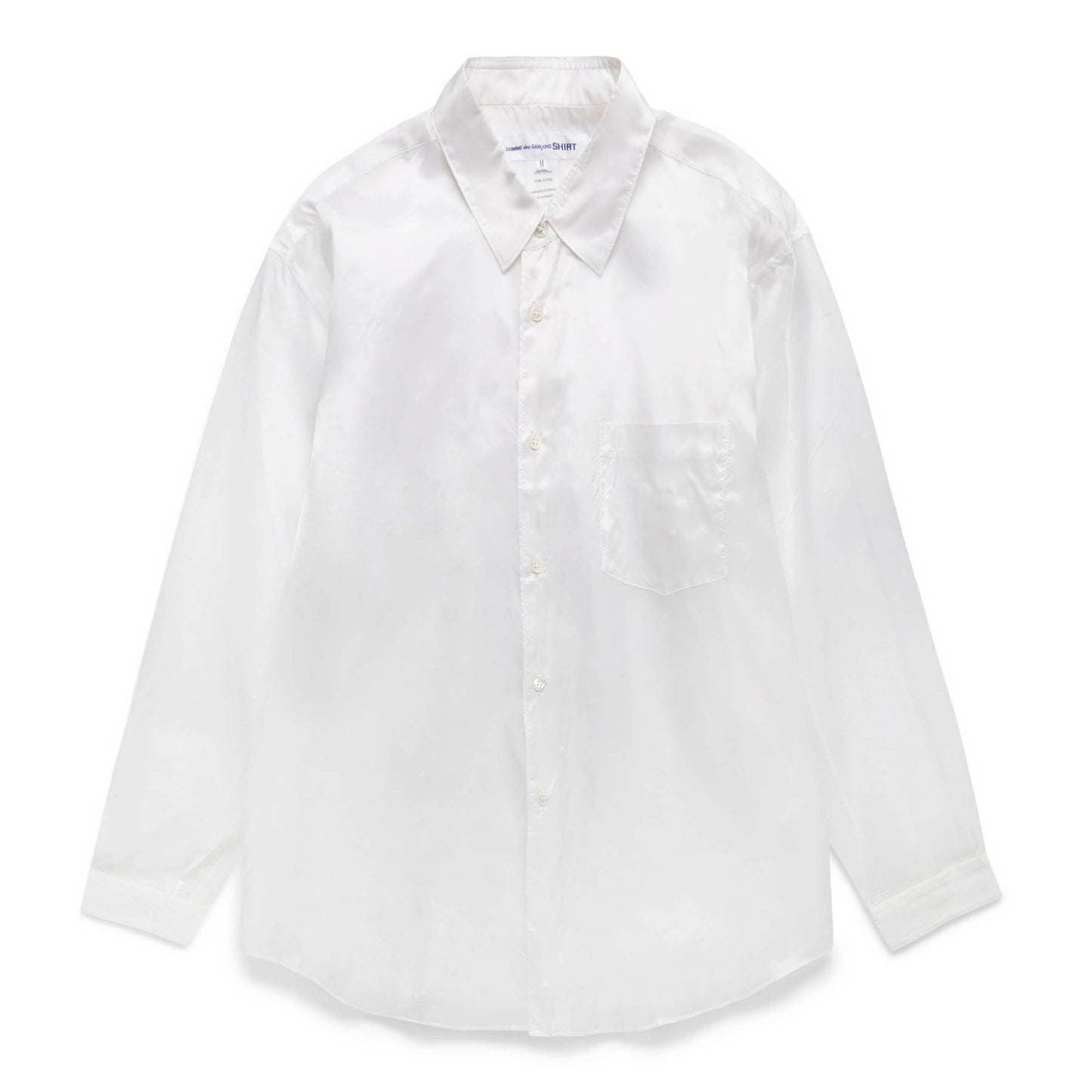 Comme des Garçons Shirt FOREVER CUPRO SHIRT WHITE