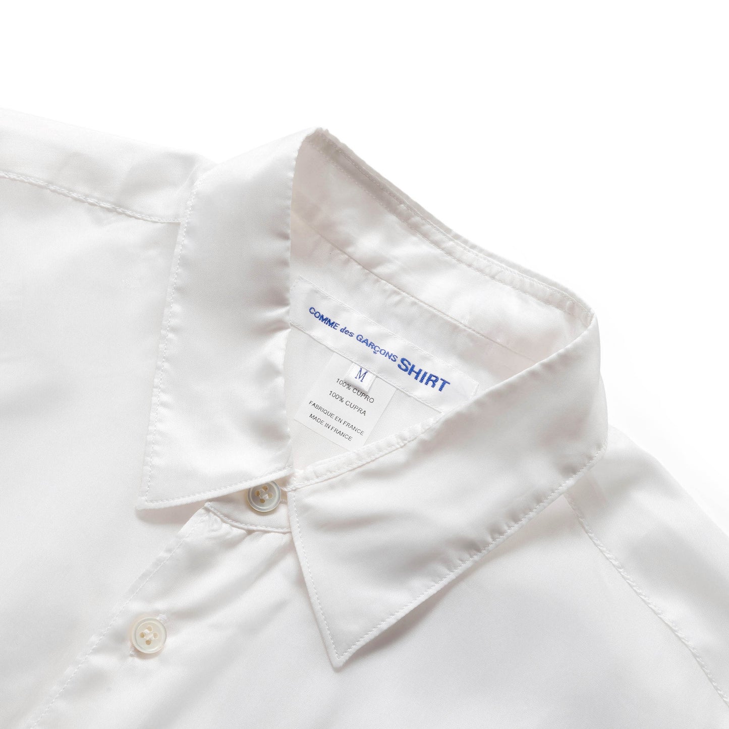 Comme des Garçons Shirt FOREVER CUPRO SHIRT WHITE