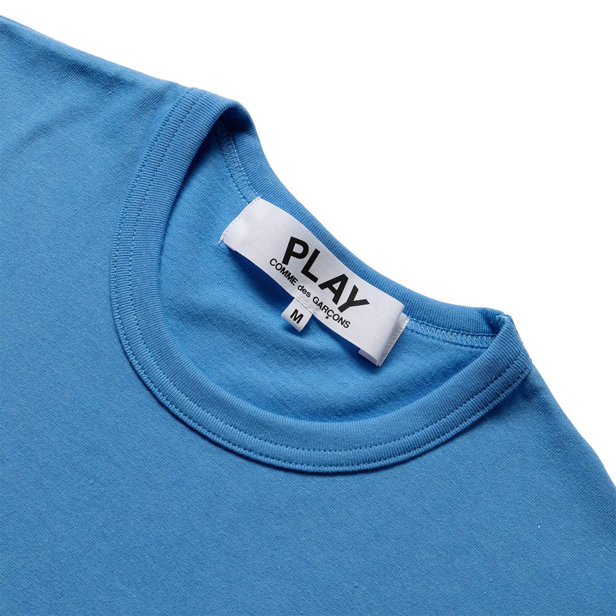 Comme des garcons blue t shirt online